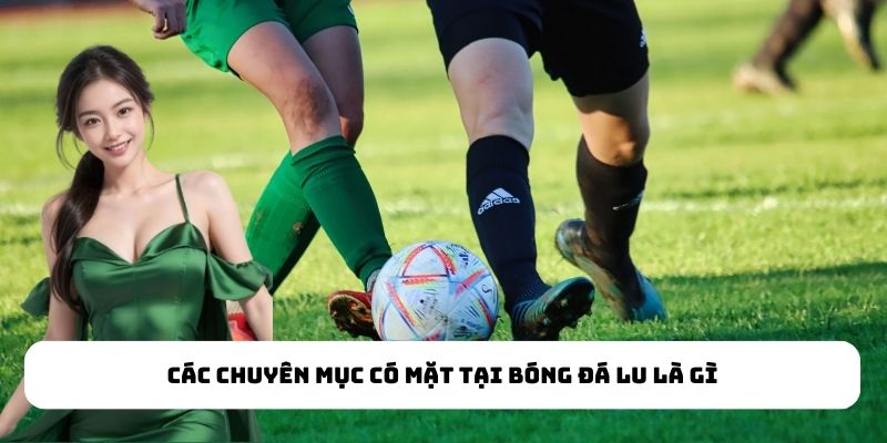 Các chuyên mục có mặt tại bóng đá lu là gì