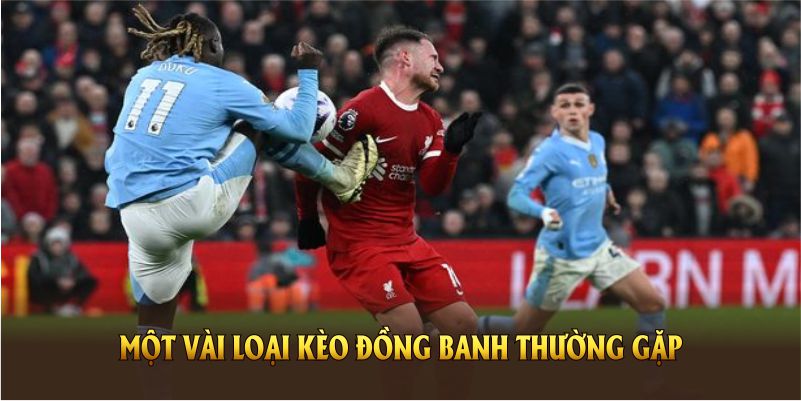 Một vài loại kèo đồng banh thường gặp